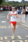David Kirkland (Alnwick) finishing the Tynedale Jelly 10 Road Race. Photo: David T. Hewitson/Sports for All Pics